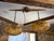 1960s Pendant Lamp Mahogany Art Glass Eugenio Escudero Mexico For Sale - Image 13 of 16