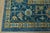 Serapi Rug 12’2” X 15’3” Blue Wool Tribal Hand-Knotted Oriental Carpet For Sale - Image 10 of 12