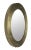 Noir NOIR Clay Mirror, Large, Metal with Brass Finish For Sale - Image 4 of 5