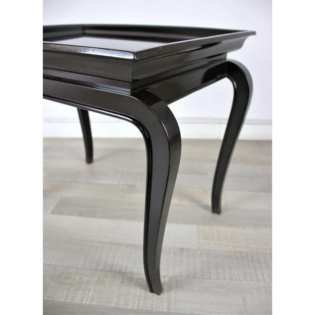 Small Table in Oak by Karoly Lingel, 1920s, in Flawless conditions. Designed 1920 to 1949 This piece is attributed to the...