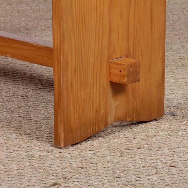 20th Century Pine Bench For Sale - Image 6 of 9