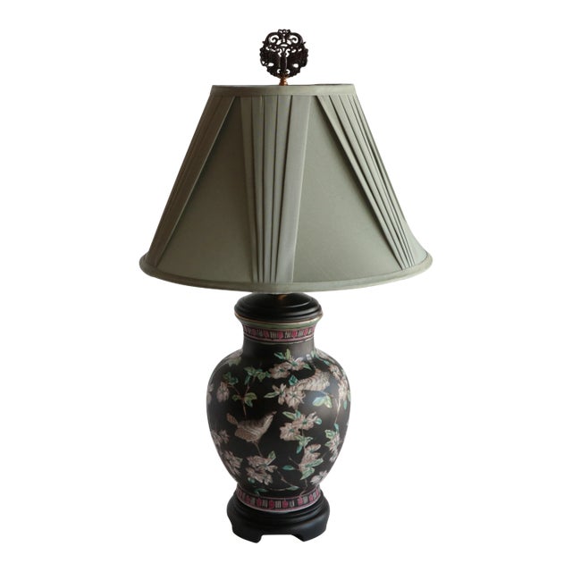 Late 20th Century Famille Noire Table Lamp For Sale
