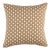 Schumacher x Celerie Kemble Betwixt 16" Pillow in Biscuit/Ivory For Sale