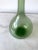 1950s 1950s Tall Arthur Percy for Gullaskruf Sweden Smokey Green Glass Vase For Sale - Image 5 of 9