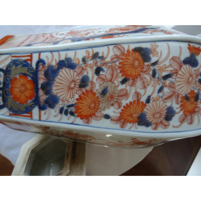 Mid 20th Century Mid 20th Century Imari Style Covered Chinese Vase For Sale - Image 5 of 7