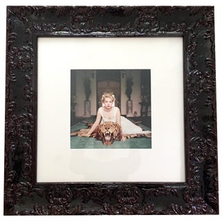 1959 Slim Aarons Giclee Framed Photograph, "Beauty & the Beast" For Sale