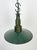 1960s Industrial Enameled Military Pendant Lamp with Cast Aluminium Top, 1960s For Sale - Image 5 of 16