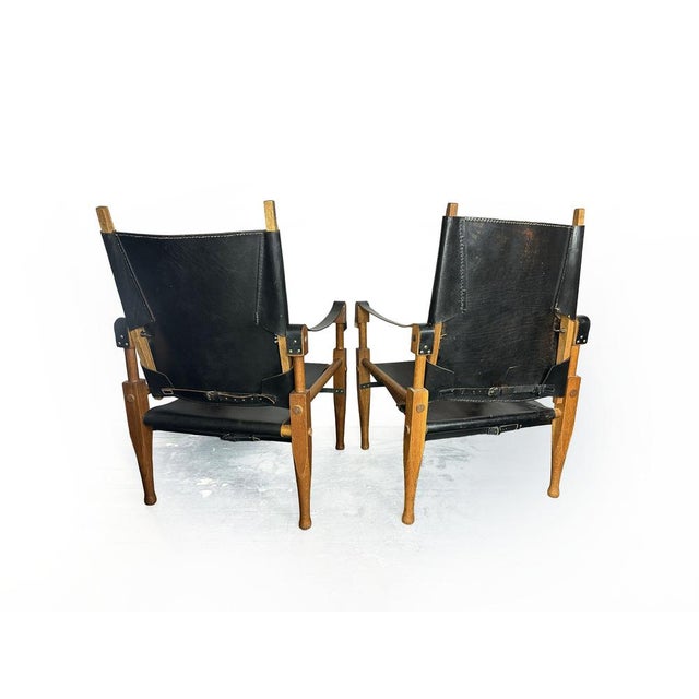 1960s Colonial Armchairs by Wilhelm Kienzle for Wohnbedarf, 1960s, Set of 2 For Sale - Image 5 of 15