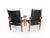 1960s Colonial Armchairs by Wilhelm Kienzle for Wohnbedarf, 1960s, Set of 2 For Sale - Image 5 of 15