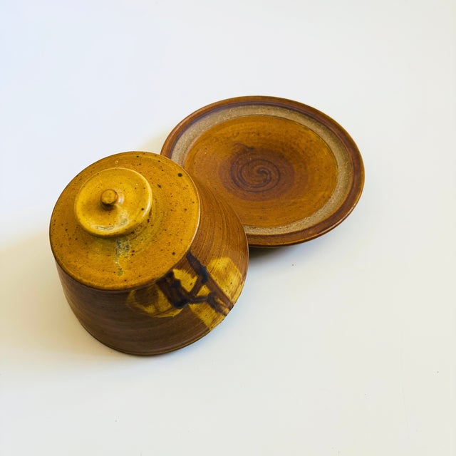 Mid-Century Modern Bill Creitz Studio Pottery Cloche For Sale - Image 3 of 15
