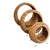 Mid-Century Modern Mid Mod Circle Baskets Set For Sale - Image 3 of 7