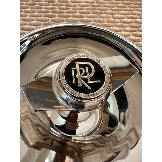 Fabulous Rare Vintage Ralph Lauren RRL Silver Bowl Polo Motor Club Est 1967. Created for the 1998 inaugural Goodwood...