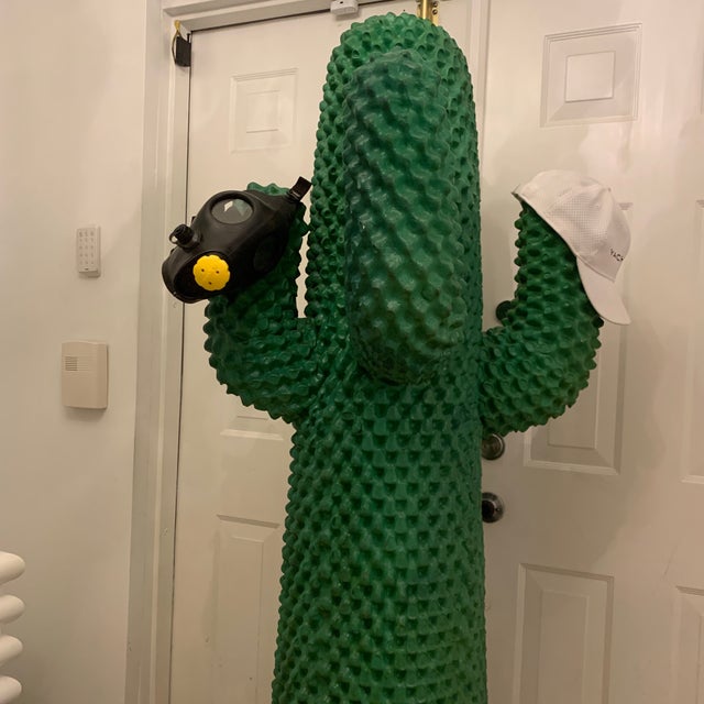 Gufram Green Cactus Coat Rack Chairish