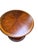 1990s Ethan Allen Newport Banded Round Drum Lamp End Table Pedestal Side For Sale - Image 12 of 15