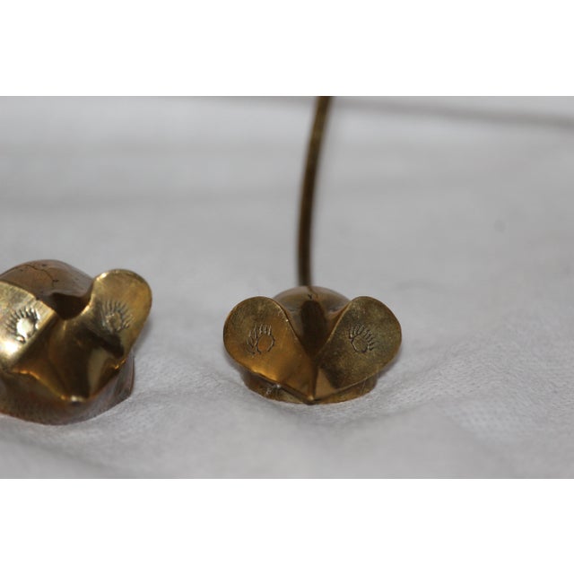 Vintage Gold Mice Figurines, 1970s, Set of 2 For Sale - Image 11 of 15