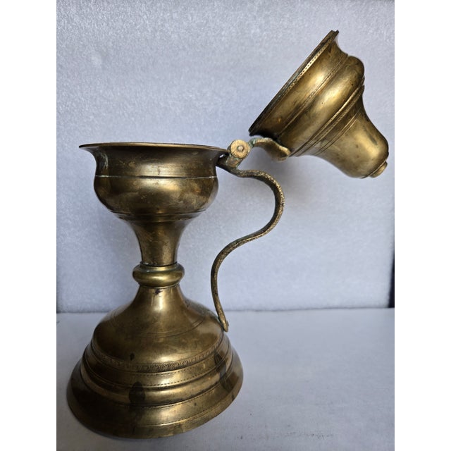 18th Century Italian Brass Incense Burner For Sale - Image 4 of 12
