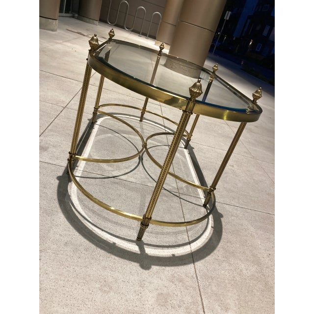 Manner of Jansen Coffee Table in Maison Baguès France For Sale - Image 11 of 13