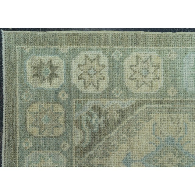 Turkish Oushak Rug 5'4" x 7'5" #19255 For Sale - Image 4 of 8