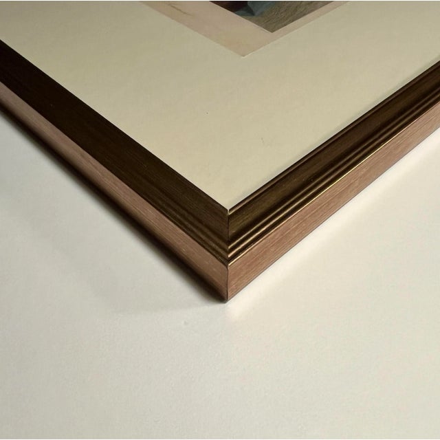 Sculpture Materials Antique 1851 a.h. Payne Hand Colored Steel Engraving Summer / Der Sommer, Framed For Sale - Image 7 of 8