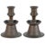 Ottoman Empire Cast Bronze Candleholders - a Pair For Sale - Image 9 of 9