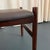 Brown 1960s Scandinavian Modern Leather and Rosewood Footstool Ottoman by Hugo Frandsen For Sale - Image 8 of 8