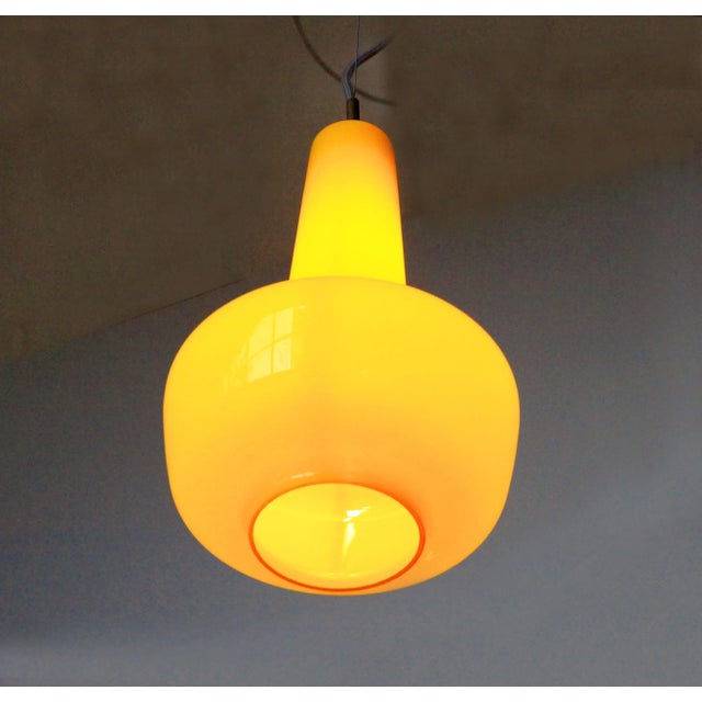 1960s Kreta Hanging Lamp attributed to Jacob Bang for Fof & Morup, 1960s For Sale - Image 5 of 7