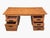 Mid Century Modern Danish Teak Desk W/ 5 Drawers Floating Top Office Desk For Sale In Los Angeles - Image 6 of 10