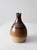 Brown Vintage Studio Pottery Decanter Vase For Sale - Image 8 of 10