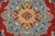 Caucasian Rug 8’2” X 9’10” Red Wool Traditional Hand-Knotted Oriental Carpet For Sale In Philadelphia - Image 6 of 15