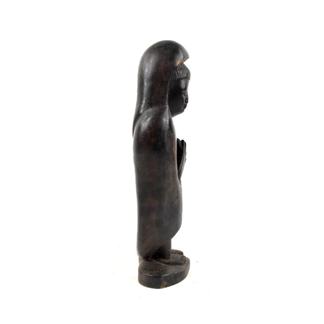 Early 20th Century Makonde Standing Wood Figure Tanzania For Sale - Image 4 of 8