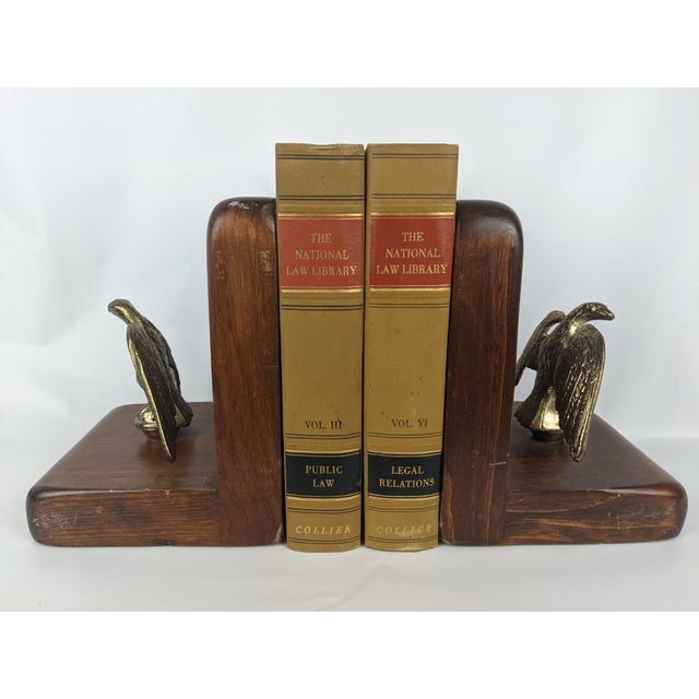 Mid 20th Century 1939 National Law Library Vintage Legal Books by p.f. Collier – Set of 2 For Sale - Image 5 of 15