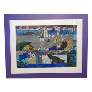 Antonio Possenti, Lithograph, Framed For Sale