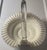 1970s Vintage Fenton Silver Crest Milk Glass Handled Basket – Ruffled Edge Brides Basket (1970s) For Sale - Image 5 of 10