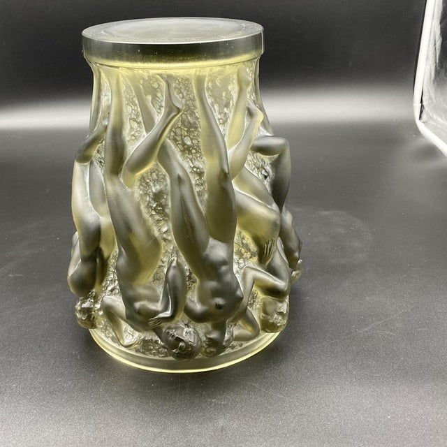 Bacchantes Vase in Gray Glass, 1924 For Sale - Image 10 of 16