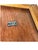 Vintage Mele 3‑Tier Swiveling Jewelry Box • Minimalist Mid Century Modern Organizer • Faux Burled Wood Vanity Storage For Sale - Image 6 of 8