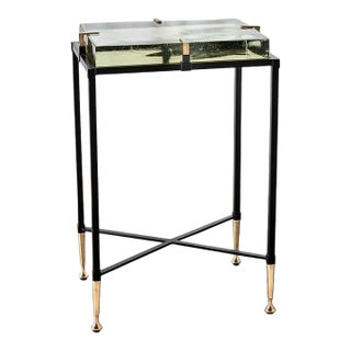 Stilleto Rectangular Side Table For Sale
