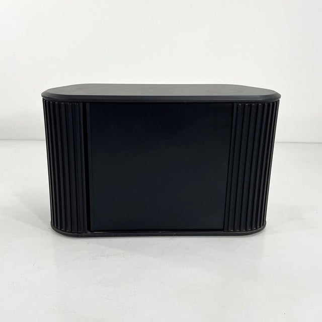 Plastic Black Adammer Sideboard by Aldo Van De Nieuwelaar for Pastoe, 1980s For Sale - Image 7 of 12