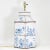 A striking pair of hand-painted Dutch imitation tea caddy lamps, featuring octagonal forms decorated in a traditional...