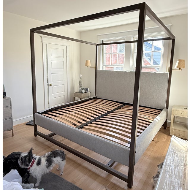 Maxalto Alcova King Bed For Sale In Washington DC - Image 6 of 7