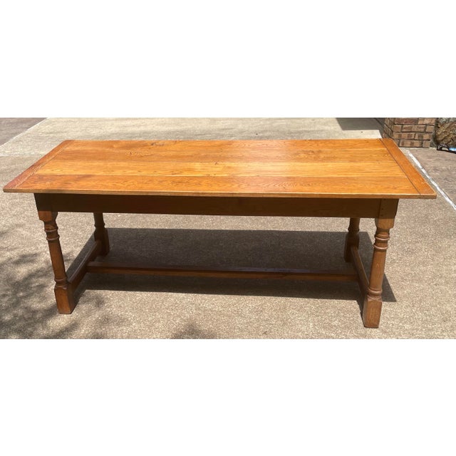 French Bakery Dining Table With Pegged Construction For Sale In Dallas - Image 6 of 12