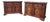 Late 18th Century Bolognese Walnut Credenzas, Set of 2 For Sale