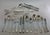 1980s Silver Pair Carving Set, Carving Fork & Carving Knife, Feather Edge. For Sale - Image 12 of 14