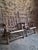 Vintage American Folding Hardwood Lounge Chairs, 1940s, Set of 6 For Sale - Image 16 of 18