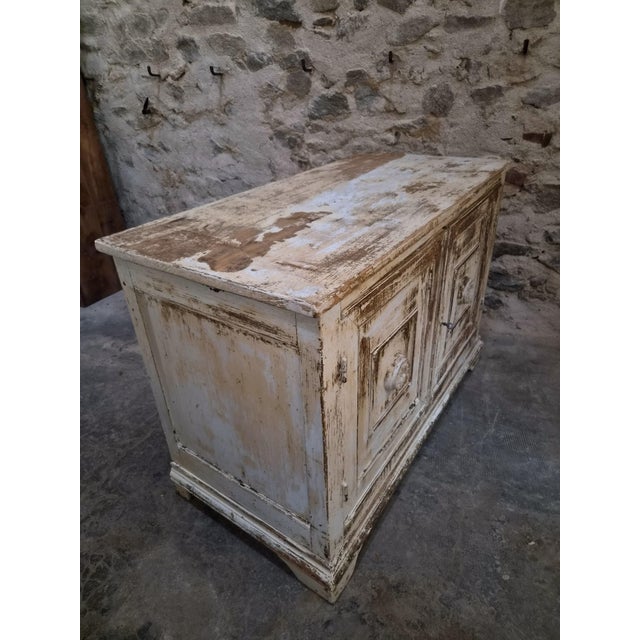 Antique French Pine Buffet Cabinet, 1870s For Sale - Image 9 of 18