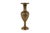 Mid-Century Modern Vintage Mid-Century Indian Nakkashi Etched Brass Vase 18" For Sale - Image 3 of 12