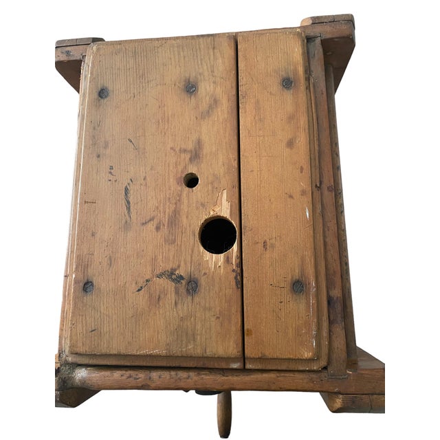 The Blanchard Butter Churn Stand C. 1800s For Sale In New York - Image 6 of 8