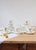 Ceramic Giraud Limoges Coffee Set with Hand-Painted Gold Leaves, 1950s, Set of 22 For Sale - Image 7 of 9