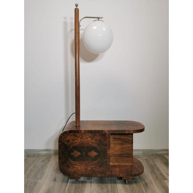 Art Deco Floor Lamp by Jindrich Halabala For Sale - Image 4 of 18