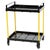Festa Mobile Fernand Cart Table in Powder-Coated Aluminum by Altreforme For Sale - Image 10 of 10