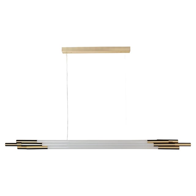 Medium Horizontal Org Pendant Lamp by Sebastian Summa For Sale